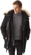 🧥 molemsx men's duck down parka winter jacket - warm thicken puffer coat with fur hood xs-3xl for optimal comfort логотип