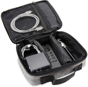 img 1 attached to 📽️ Kodak Luma Projector Case - Enhancing Portability with Easy Carry Handle &amp; Adjustable Pockets for Kodak Luma 150, 350