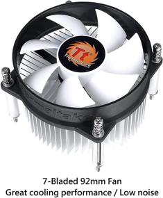 img 3 attached to 🌡️ Thermaltake Gravity i2 CPU Cooler for Intel LGA 1200/1156/1155/1150/1151, 95W, 92mm CLP0556-D