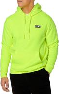 fila algot fleece hoodie gardenia men's clothing and active logo