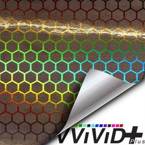 img 4 attached to 🚗 Enhance Your Vehicle's Style with VViViD Bio HEX+ Air-tint Headlight Vinyl Roll (17.9" x 60", Smoke Micro Pattern)