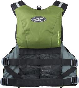 img 3 attached to 🎣 Stohlquist Fisherman Lifejacket (PFD) in Olive Green (L/XL) - Top Choice for Anglers and Water Enthusiasts