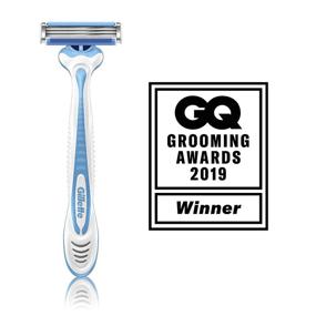 img 3 attached to 🪒 Ultimate Shaving Experience: Gillette Sensor3 Cool Men's Disposable Razors, 8 Count