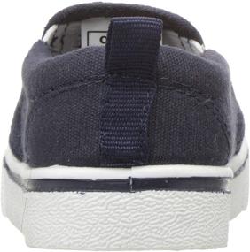 img 2 attached to 👟 OshKosh BGosh Мальчики Кеды Navy: Стильные мальчишеские кеды