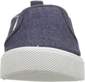 img 3 attached to 👟 OshKosh BGosh Мальчики Кеды Navy: Стильные мальчишеские кеды