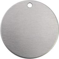 🔘 rmp stamping blanks: 1-1/2 inch round aluminum 0.063 inch - 50 pack logo