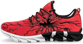 img 2 attached to ๐ MEINIANGUAN Sneakers: Stylish and Lightweight Lace-Up Athletic Shoes for Girls