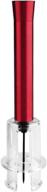 🍷 andux land corkscrew vacuum steel needle pin pump wine opener, bottle opener kpq-03 (red) - mess free wine opening solution логотип