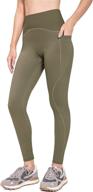 🏃 baleaf women's 7/8 running tights with zipper pocket - hiking legging for workout логотип