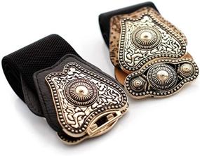 img 1 attached to Women's Stretch Elastic Fashion Accessories for Western Wear