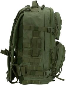 img 3 attached to 🎒 Green Rockland Large Military Tactical Laptop Backpack