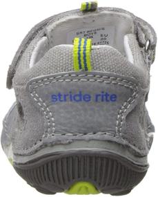 img 3 attached to Сандалии Stride Rite SRT Toddler Boys Reggie: Идеальная пара для активных маленьких ножек.