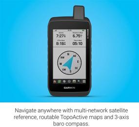 img 1 attached to 🌎 Усовершенствованный навигатор Garmin Montana 700 с защищенным корпусом, сенсорным экраном и навігатором GPS + набор Wearable4U Ultimate Power Pack