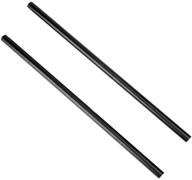 🎥 high-quality niceyrig 15mm rods (16 inch/40cm) for shoulder rig: black aluminum alloy, pack of 2-171 logo