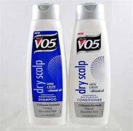 alleviate dry scalp with alberto vo5 shampoo and conditioner set infused with nourishing almond oil logo