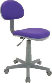 img 4 attached to 🪑 Calico Designs Deluxe Task Chair: Stylish Purple with Gray Base - 18516