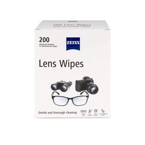img 4 attached to High-Quality Zeiss Pre-Moistened Lens Cleaning Wipes: Convenient 6 x 5-Inches Size, 200 Count Pack