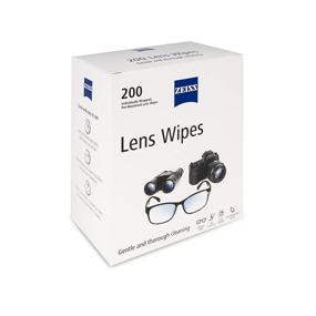 img 3 attached to High-Quality Zeiss Pre-Moistened Lens Cleaning Wipes: Convenient 6 x 5-Inches Size, 200 Count Pack