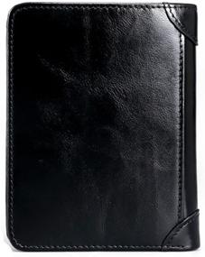 img 3 attached to 🏻 Dante Bifold Vintage Leather Wallet for Men: Style & Function Combined in This Must-Have Accessory