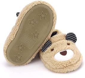 img 3 attached to KAKU NANU Slippers: Perfect 👣 Toddler Walker Boys' Shoes in Comfy Slippers