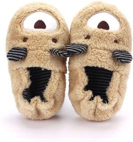 img 2 attached to KAKU NANU Slippers: Perfect 👣 Toddler Walker Boys' Shoes in Comfy Slippers