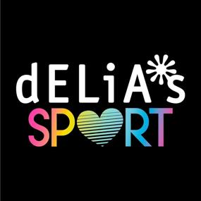 img 1 attached to DELiAs Girls Active Shorts Space Dye Sports & Fitness and Australian Rules Football