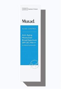 img 1 attached to ✨ Murad Anti-Aging Moisturizer Broad Spectrum SPF 30 (UPDATED PACKAGING) - Grease-Free Face Cream for Women & Men, 1.7 Fl Oz