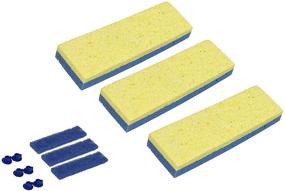 img 4 attached to Convenient 3-Pack: Quickie Automatic Sponge Mop Refill for Easy Maintenance