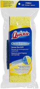 img 2 attached to Convenient 3-Pack: Quickie Automatic Sponge Mop Refill for Easy Maintenance