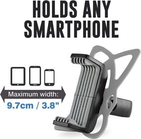 img 3 attached to 📱 Vibrelli Motorcycle & Bike Phone Mount: Handlebar Holder for iPhones, Galaxy, Bikes, Scooters