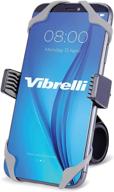 📱 vibrelli motorcycle & bike phone mount: handlebar holder for iphones, galaxy, bikes, scooters logo