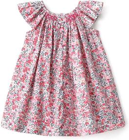 img 3 attached to 👗 Baby Girls Summer Casual Dresses - Simplee kids Toddler Floral Print Sundress for Princess-Like Style