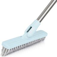 🧹 powerful landhope tile grout brush: 120°rotatable crevice floor scrubber for effortless bathtub and hard-to-reach area cleaning logo