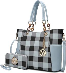img 4 attached to MKF Crossbody Women Handbag Wallet Women's Handbags & Wallets for Totes