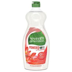 img 4 attached to 🍒 Seventh Generation Dish Liquid Soap, Summer Orchard Scent - 22 fl oz