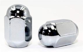 img 1 attached to 🔩 Pack of 20 Veritek 12x1.5mm Chrome Dome Top Acorn Lug Nuts with 3/4 19mm Hex - 1.40" Conical Seat for OEM or Custom Alloy Wheels