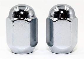 img 3 attached to 🔩 Pack of 20 Veritek 12x1.5mm Chrome Dome Top Acorn Lug Nuts with 3/4 19mm Hex - 1.40" Conical Seat for OEM or Custom Alloy Wheels