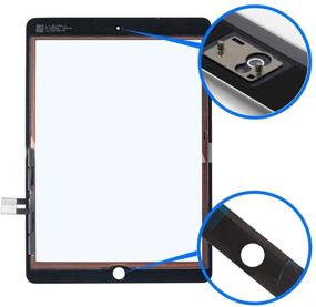 img 1 attached to 📱 MMOBIEL 9.7 Inch Touchscreen Digitizer Glass Assembly Kit for iPad 6th Generation 2018 (Black) – Complete with Tools