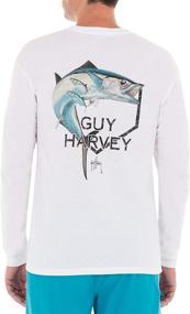 img 4 attached to 🐬 Guy Harvey Dolphin Kingfish T Shirt: Stylish Men's Clothing Celebrating Ocean Majesty