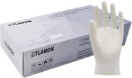 lanon disposable nitrile textured fingertips household supplies logo