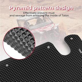 img 1 attached to 🛡️ Защитный кожух от грязи Talon Mud Dust Guard: Kemimoto Накладки на крылья Talon - защитные щитки и брызговики для Talon 1000R 1000X 1000X-4 (2019-2021)