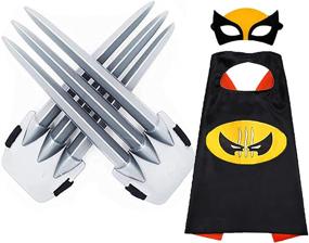 img 4 attached to AODAI Superhero Wolverine Plastic Accessories