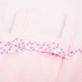 img 1 attached to Adjustable Bathrobe for Girls 4-14Y - Zexxy Bath Wrap Towel with Polka Dot Bow Cover Up
