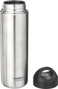 img 2 attached to 💧 High-Quality Single Wall Stainless Steel Water Bottle by Klean Kanteen with Leak-Proof Interior Cap
