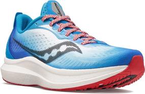 img 1 attached to 🏃 Saucony Men's Endorphin Speed 2 Running Shoe: Unleashing Agile Performance and Speed