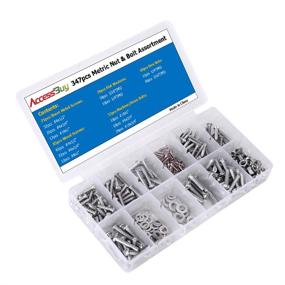 img 3 attached to 🔩 347-Piece Screw Washer Assortment by Accessbuy
