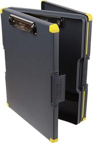 img 2 attached to 📎 Dexas Duo Clipcase - Dual Sided Storage Case and Organizer with Vibrant Yellow Clip and Edges