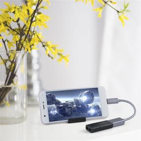 img 1 attached to Адаптер USB3.1 USB Female to USB C CableCreation OTG 0.5 FT: 5Gbps Data, MacBook Pro, XPS, Galaxy, Space Gray