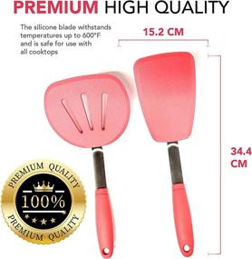 img 3 attached to Silicone Slotted Spatula Flexible Exultimate