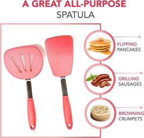 img 2 attached to Silicone Slotted Spatula Flexible Exultimate